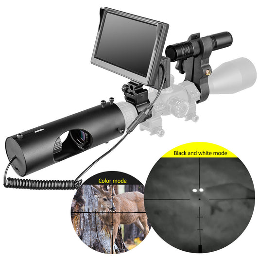 Night vision scope camera