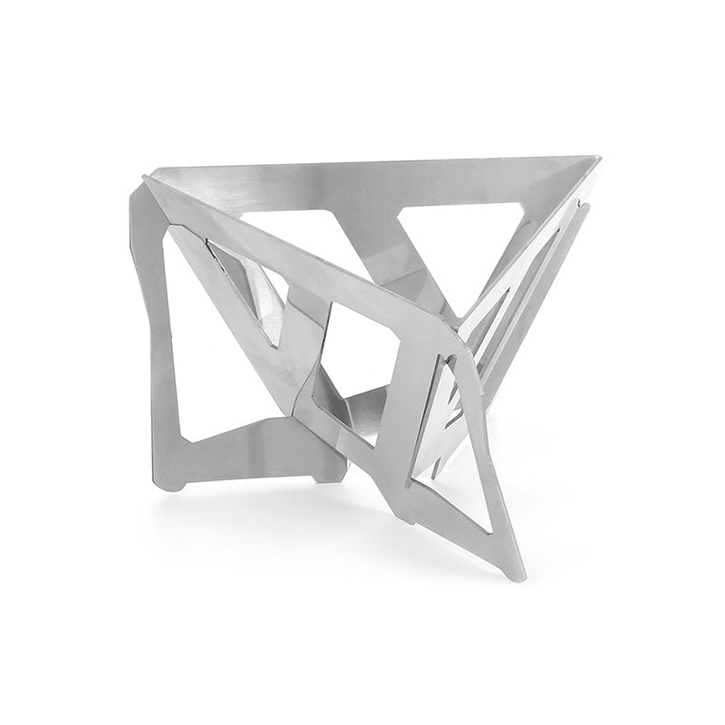 Portable Stainless Steel Folding Filter Funnel