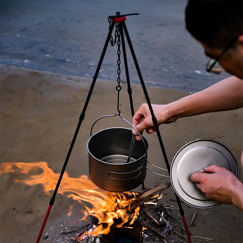 Outdoor Campfire Tripod BBQ